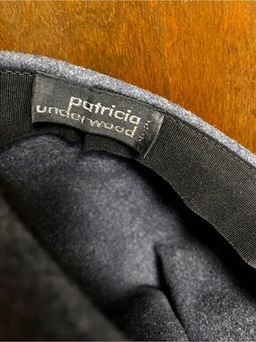 Vtg Patricia Underwood Pillbox Wool Hat
